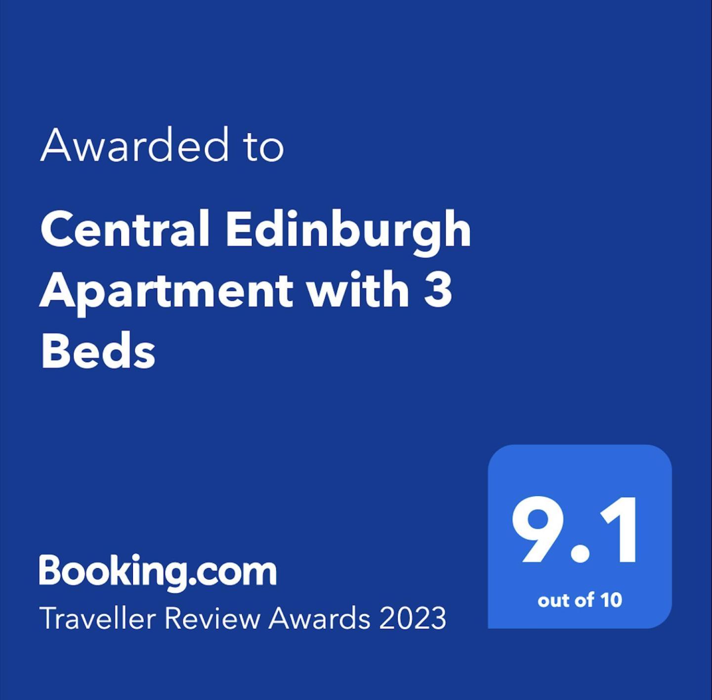 Traveller Award Winner 2024 - Edinburgh Apartment With 3 Beds מראה חיצוני תמונה